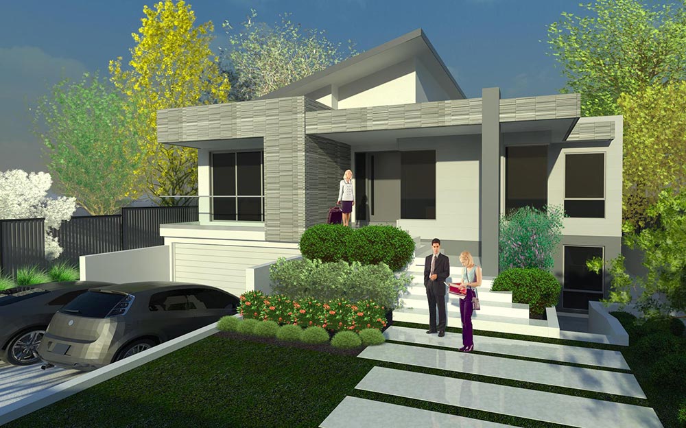 Neasham House Development - Front Right