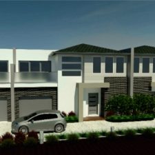 Bryants Road Development South Elevation