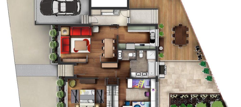 Bentleigh renovation and addition - new plan